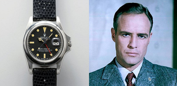 Đồng hồ Rolex GMT-Master của nam diễn viên Marlon Brando đóng trong phim Ngày tận thế