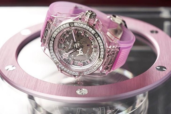 Đồng hồ Hublot Big Bang One Click Pink Sapphire Diamonds