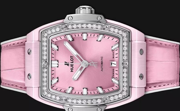 Đồng hồ Big Bang Pink Ceramic Titanium Diamonds