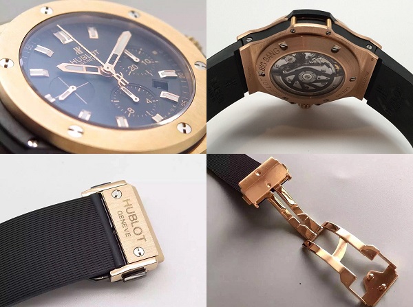 Đồng hồ dây cao su đến từ thương hiệu Hublot