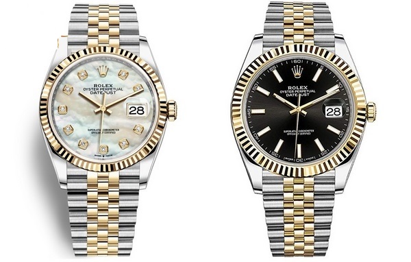 Rolex Datejust 36 126233 và Rolex Datejust 41 126333 là bộ đôi hoàn hảo cho các cặp đôi