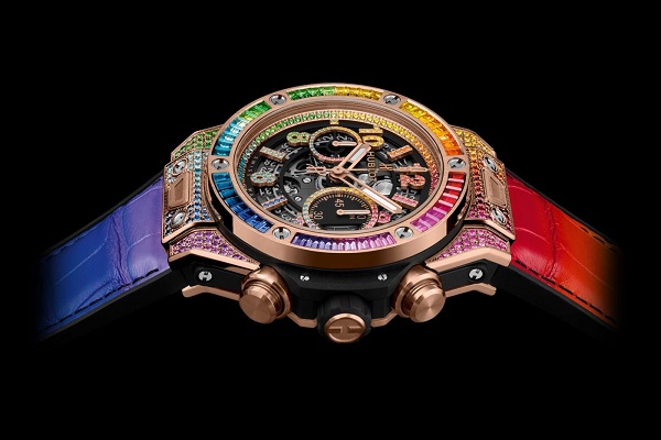 Hublot Big Bang Unico Rainbow King Gold