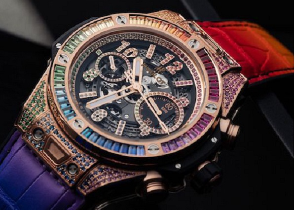 Hublot Big Bang Unico Rainbow King Gold