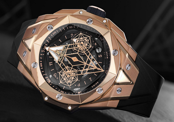 Hublot Big Bang Unico Sang Bleu II King Gold