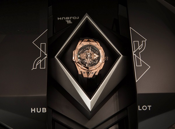 Hublot Big Bang Unico Sang Bleu II King Gold