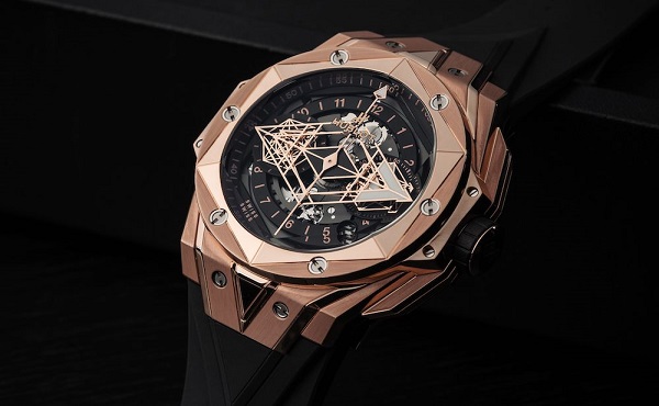 Hublot Big Bang Unico Sang Bleu II King Gold