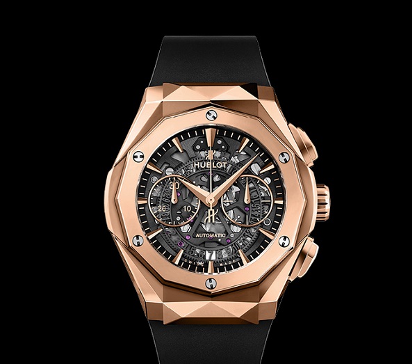 Hublot Classic Fusion Aerofusion Chronograph Orlinski Gold