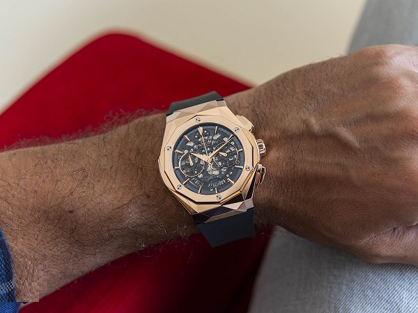 Hublot Classic Fusion Aerofusion Chronograph Orlinski Gold