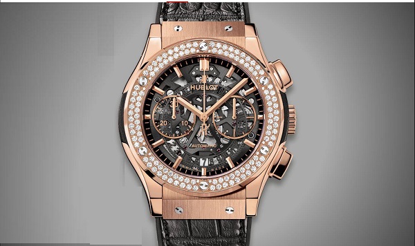 Hublot Classic Fusion Aerofusion King Gold Diamonds