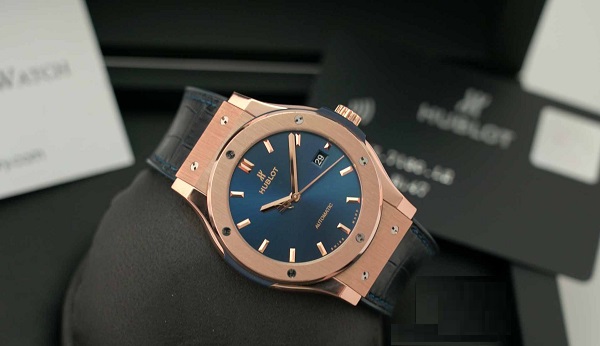 Hublot Classic Fusion Blue King Gold