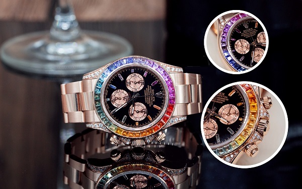 Rolex Daytona Rainbow Everose 116595RBOW