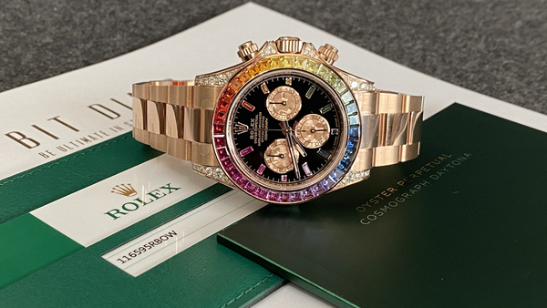 Rolex Daytona Rainbow Everose 116595RBOW